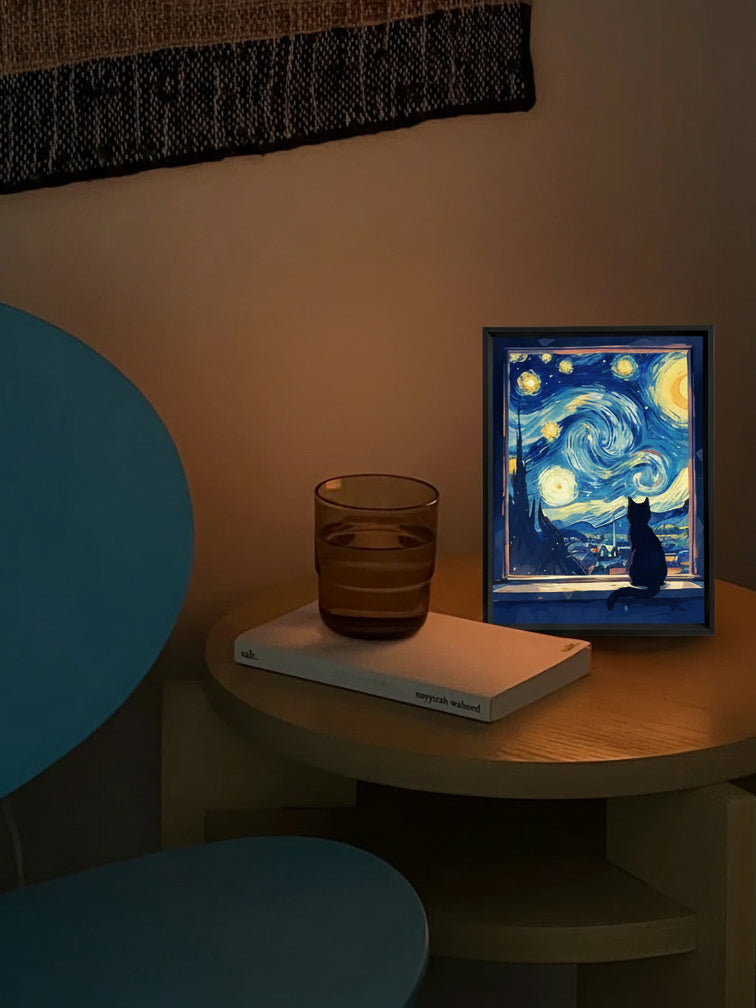 Starry Night Bluetooth Speaker Frame Light