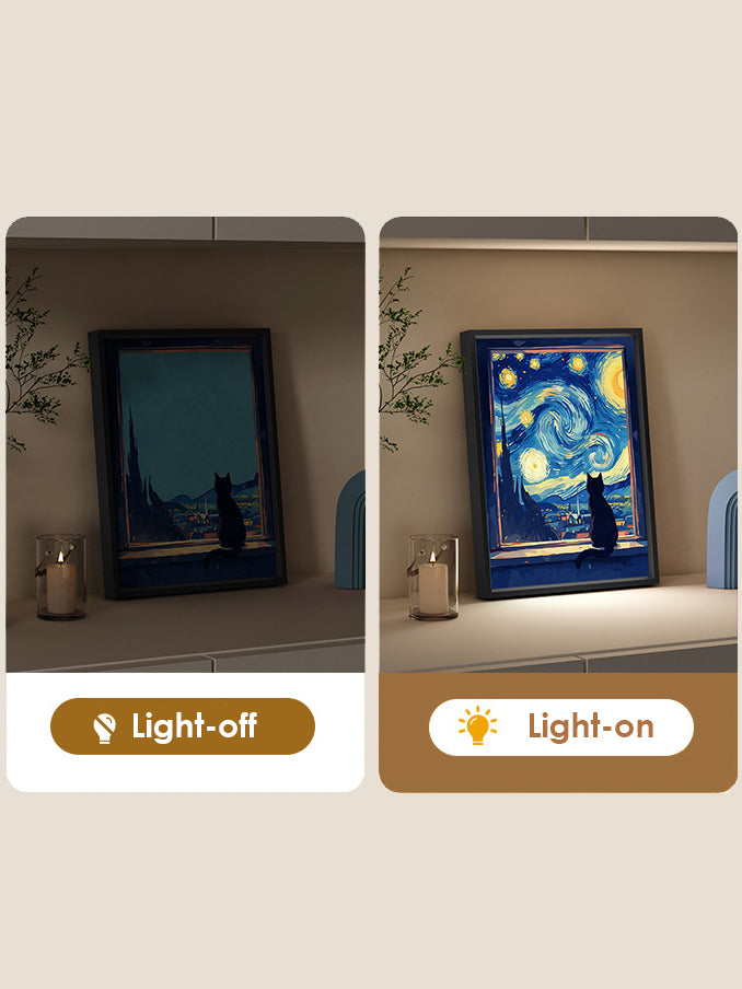 Starry Night Bluetooth Speaker Frame Light