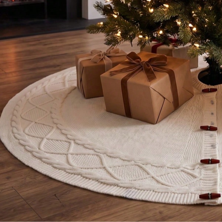 Christmas tree skirt​ | tree skirt​ | Skirts for tree​ | Festive tree skirt​