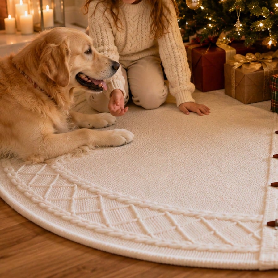 Christmas tree skirt​ | tree skirt​ | Skirts for tree​ | Festive tree skirt​