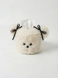 Teddy Puppy Plush Tissue Holder